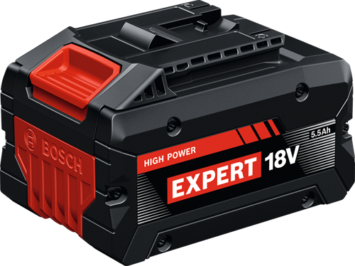 Bosch blå bosch professionel exba18v-55 ekspert batteri 5,5ah 18v - 1600a036z6