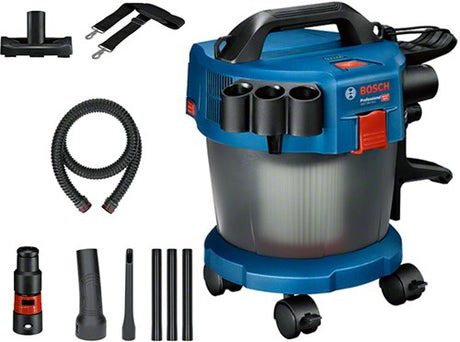 Bosch professionel gas 18 v-10l batteri konstruktionsstøvsuger - 10 liter - uden 18v batteri og oplader