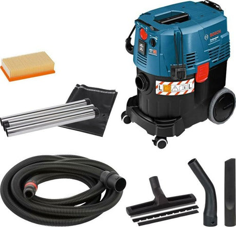 Bosch blå gas 35 l afc professionel våd- og tørstøvsuger - 06019c3200