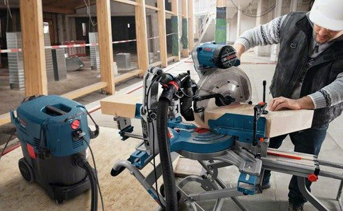 Bosch blå støvsugergas 35 m afc (nl+lux) (3 x sugerør forkromet 0,35 m, drænpose, bøjning, slange 5 m, ø 35 mm antistatisk med værktøjsmuffe, spaltemundstykke 250 mm, fladfoldet filter pes, gulvmundstykkesæt)