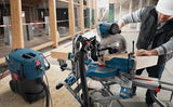 Bosch blå støvsugergas 35 m afc (nl+lux) (3 x sugerør forkromet 0,35 m, drænpose, bøjning, slange 5 m, ø 35 mm antistatisk med værktøjsmuffe, spaltemundstykke 250 mm, fladfoldet filter pes, gulvmundstykkesæt)