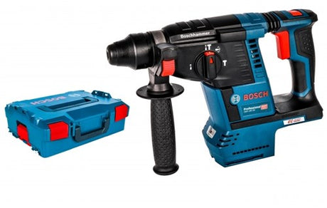 Bosch blå bosch professionel akku borehammer med sds plus gbh 18v-26 soloværktøj