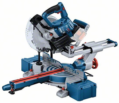 Bosch blauw bosch professional gcm 18v-216 d accu kap- en verstekzaag 216mm 18v basic body - 0601b51000