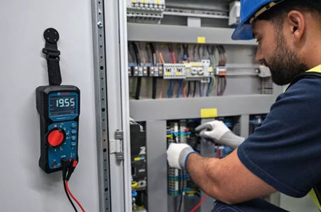 Bosch blå GDM 600-15 professionelt multimeter + MH1 magnetisk holder - 0601077301