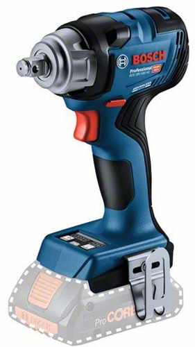 Bosch blå gds 18v-330 hc akku slagdriver | 330nm | uden batteri og oplader - 06019l5000