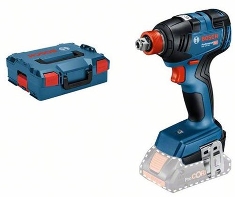 Bosch blå bosch professional gdx 18v-200 slagnøgle - uden 18 v batteri og oplader - i l-boxx