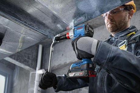 Bosch blå gdx 18v-285 akku slagskruetrækker slagnøglehus | ekskl. batterier og oplader - 06019n2120