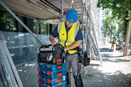 Bosch blå værktøjstaske gwt 20 proclick - kompatibel med l-boxx - 1600a025l6
