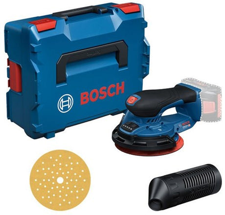 Bosch blue gex 18v-150-3 akku excentersliber | eksklusiv batteri og oplader i l-boxx - 0601372903