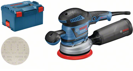 Bosch blå gex 40-150 excentersliber | 150mm 400w | i l-boxx - 060137b201