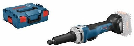 Bosch blå ggs 18v-23 plc professionel ligesliber med sikkerhedsafbryder uden batterier og oplader i l-boxx - 0601229200