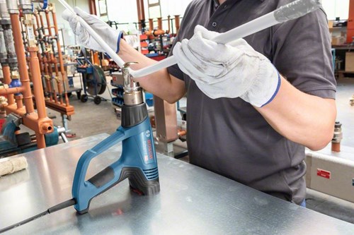 Bosch blå bosch professionel ghg 23-66 varmluftpistol - inkl. dyser i kuffert - 2300w