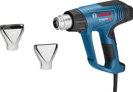 Bosch blå bosch professionel ghg 23-66 varmluftpistol - inkl. dyser i kuffert - 2300w