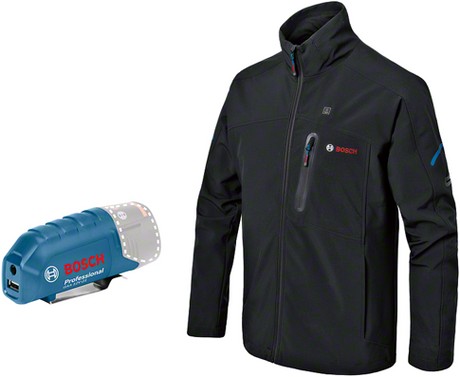 Bosch blå ghj 12 + 18v xa | opvarmet jakke str. 3xl | uden batterioplader - 06188000e2