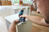 Bosch blå bosch professionel gkf 12v-8 kantfræser - uden 12 v batteri og oplader