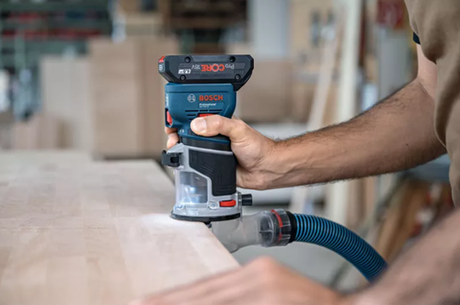 Bosch blå gkf 18v-8 akku kantfræser | 18v | uden batteri og oplader | i l-boxx 238 - 06016c2003