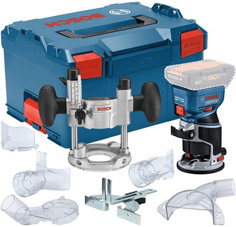 Bosch blå gkf 18v-8 akku kantfræser | 18v | uden batteri og oplader | i l-boxx 238 - 06016c2003