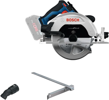Bosch blå gks 18v-68-2 professionel akku rundsav | ekskl. batteri og oplader i l-boxx - 06016d0001