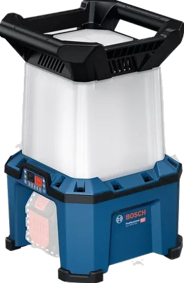 Bosch blå gla 18vh-7500 batterikonstruktionslampe - 06014a5000