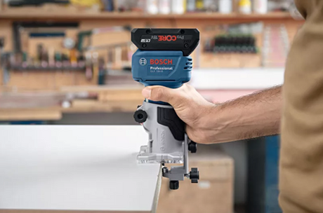 Bosch blå glf 18v-8 professionel akku kantfræser | 18v | uden batteri og oplader | i æske - 06016c6000