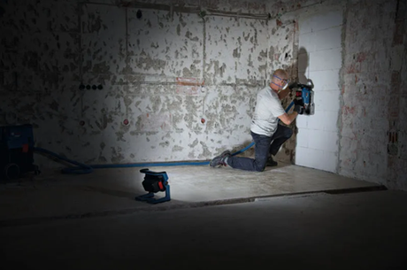 Bosch blå gli 18v-5000 professionel byggelampe - 06019p5100