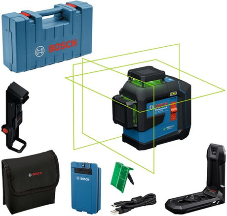 Bosch blå gll 80-33 cg linjelaser | 1 x batteri ba 3.7v 3.0ah xl li-ion | i sag - 0601065501