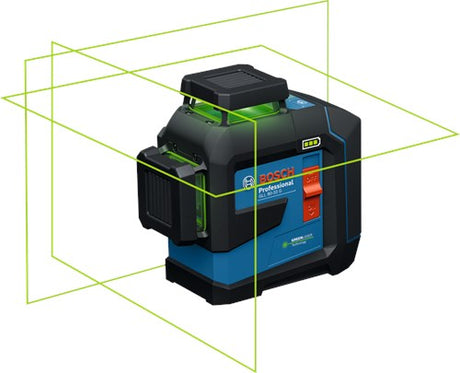 Bosch blå gll 80-33 cg linjelaser | 4x batteri 1,5v lr6 (aa) | i æske - 0601065500