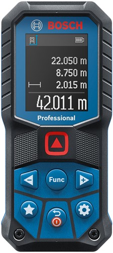 Bosch blå glm 50-22 | professionel laser afstandsmåler | 2 x 1,5v LR6 batteri (aa) | ip65 - 0601072s00