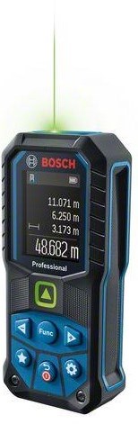 Bosch blå glm 50-25 g | professionel laser afstandsmåler | 2 x 1,5v LR6 batteri (aa) | ip65 - 0601072v00