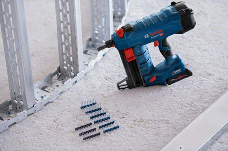 Bosch blå gnb 18v-38 | ledningsfri betonsøm | 18v | 2 x 4.0 procore batterier + hurtigoplader | i l-boxx - 06019l7002