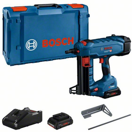 Bosch blå gnb 18v-38 | ledningsfri betonsøm | 18v | 2 x 4.0 procore batterier + hurtigoplader | i l-boxx - 06019l7002