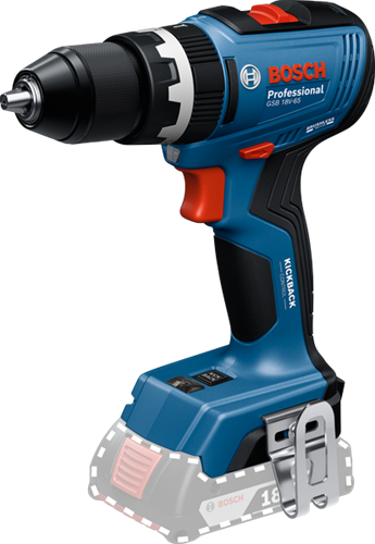 Bosch blauw gsb 18v-65 accu klopboorschroevendraaier | exclusief accu's en lader - 06019n3300