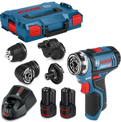 Bosch blå bosch akku boremaskine gsr12v-15fc 2.0ah