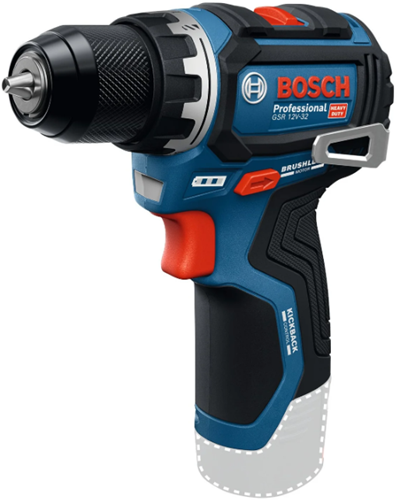Bosch blå gsr 12v-32 akku boremaskine | solo | uden batteri og oplader - 06019n7000