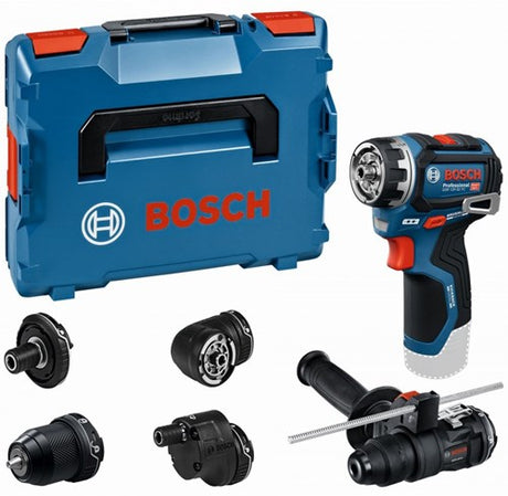Bosch blå gsr 12v-32 fc professionel akku boremaskine - flexiclick | uden batterier og oplader | med vedhæftede filer - 06019n7102