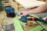 Bosch blå bosch professionel gss 160 multi - multisliber - 180 w - inklusive sandpapir - mikrofilterboks - perforeringsværktøj og skruetrækker