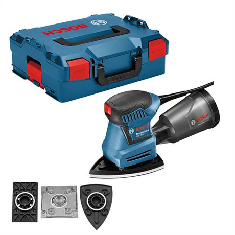 Bosch blå bosch professionel gss 160 multi - multisliber - 180 w - inklusive sandpapir - mikrofilterboks - perforeringsværktøj og skruetrækker