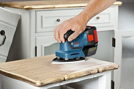 Bosch blå gss 18v-10 professionel batterislibemaskine solo | uden batterier og oplader | i l-boxx - 06019d0202
