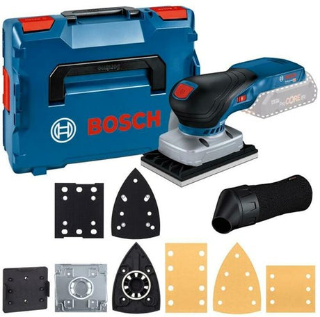 Bosch blå gss 18v-13 | akku orbitalsliber | 18v | uden batterier og oplader | inkl. tilbehør | i l-boxx - 06019l0101