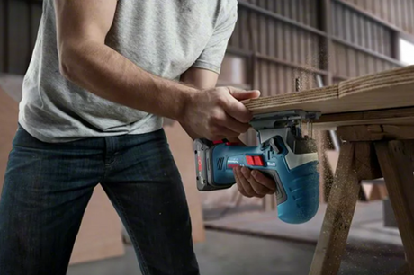 Bosch blå gst 18v-125 s professionel | akku stiksav | uden batteri og oplader | i æske - 06015b2001