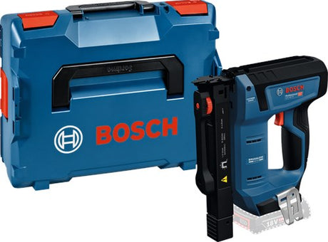 Bosch blå gth 18v-14 akku sømpistol | solo i l-boxx | inkl. krog | uden batteri og oplader - 0601482801
