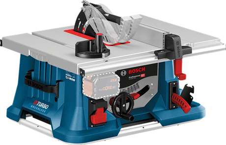Bosch blå gts 18v-216 | akku bordsav | biturbo | krop | uden batteriladere - 0601b44000