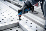 Bosch blå gwg 12v-50 s akku ligesliber | 12v | uden batteri og oplader | i l-boxx - 06013a7001