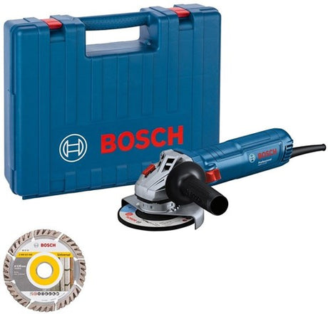 Bosch blå gws 12-125 vinkelsliber | inkl. kasse og diamantskive - 06013a6102