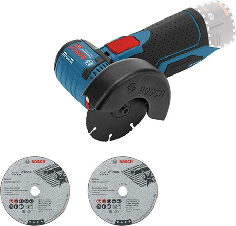 Bosch blå gws 12v-76 professionel akku vinkelsliber | krop | 12v | uden batteri og oplader - 06019f2000