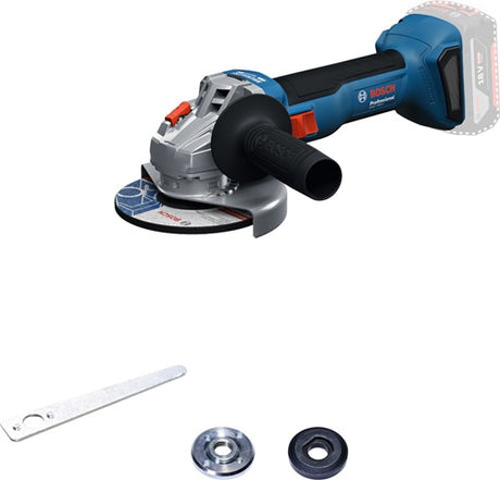 Bosch blå gws 18v-8 akku vinkelsliber | 125 mm | ekskl. batterier og oplader - 06019n9000