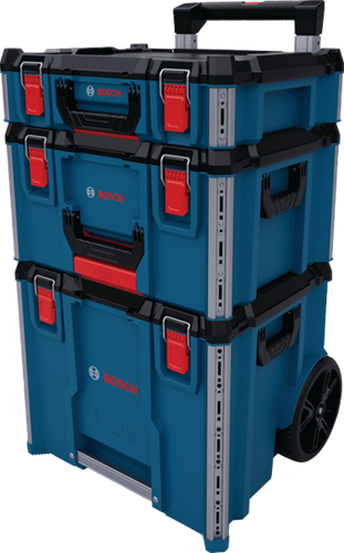 Bosch blå l-boxx entreprenørsæt 3 | l-boxx entreprenør 476 + 322 + 170 + bakke - 1600a037dy