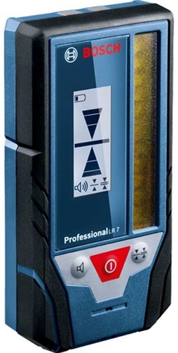 Bosch blå bosch professionel - lr 7 - linje lasermodtager - inklusive 2 x AA batterier - etui - holder