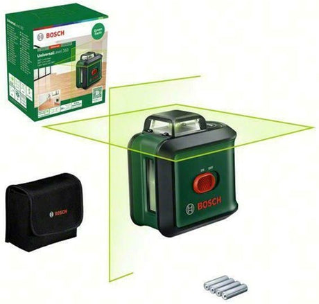 Bosch groen 360°-lijnlaser universallevel 360 - 0603663e05