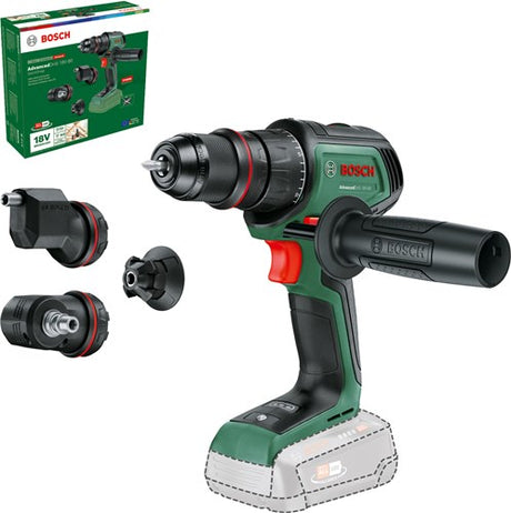 Bosch green advanceddrill 18v-80 quicksnap akku boremaskine | uden batteri og oplader - 06039e2003